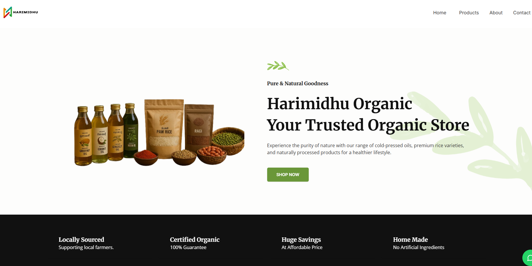 Harimidhu Organic Digital Launch